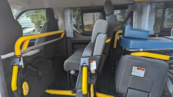 介護タクシー長距離荷物